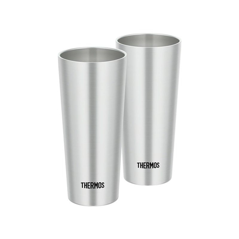サーモス　真空断熱タンブラー ＪＤＩー４００Ｐ ステンレス, ステンレス, 400ml&times;2個セット