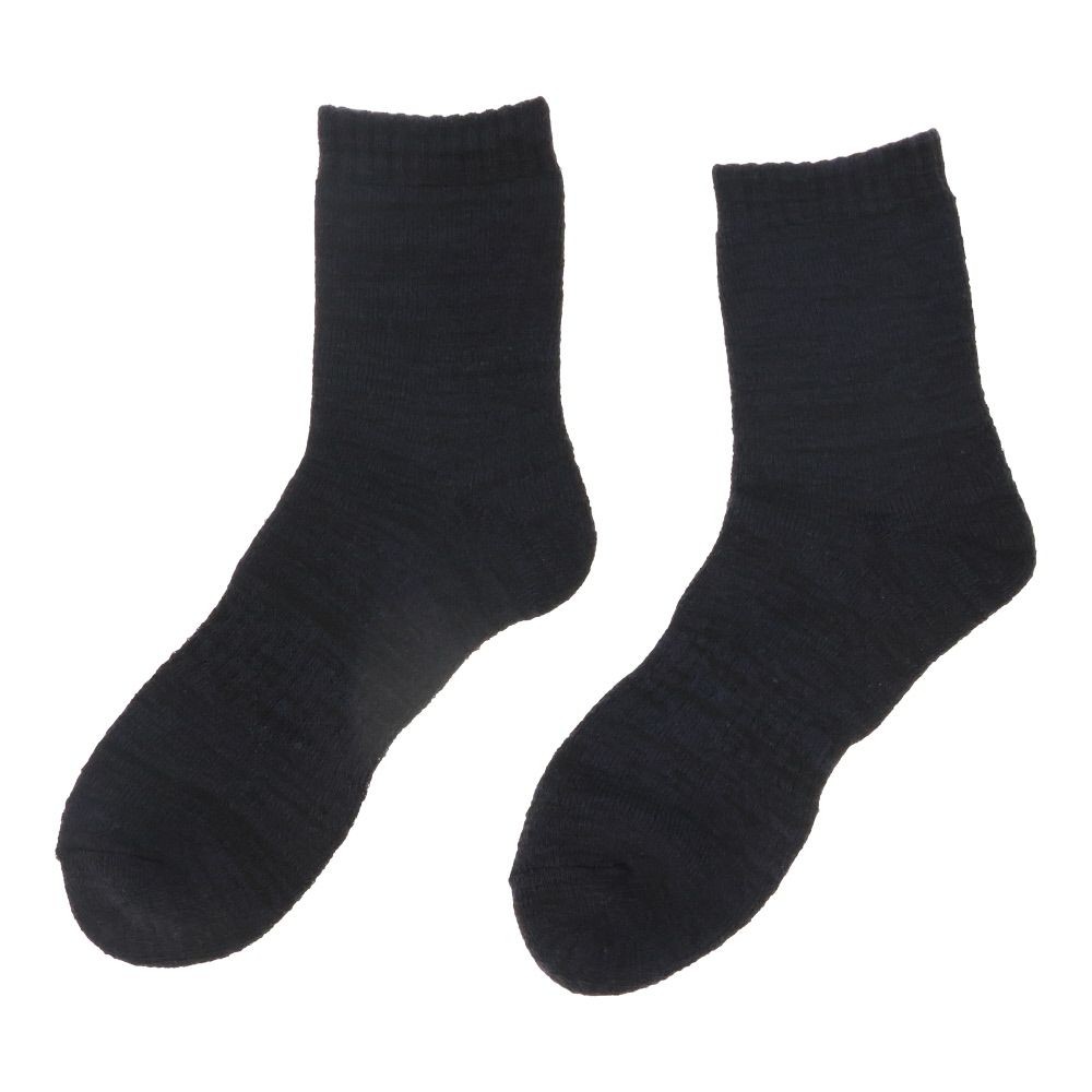 消臭・防寒６足組ソックス　ハーフ丈, アソート, フリーサイズ