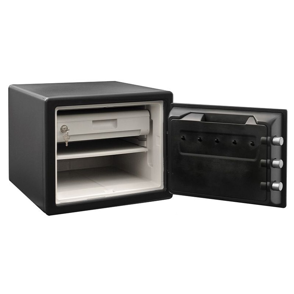 【期間限定特別価格】【開梱・設置費込】セントリー耐火耐水金庫  JTW082GEL テンキー式 2時間耐火 22.8L【メーカー直送・代引不可】, ブラック, JTW082GEL