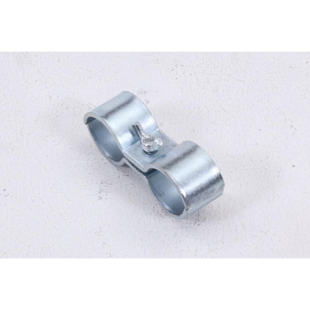 フェンス用ジョイント　32【メーカー直送・代引不可】, スチール, 32mm