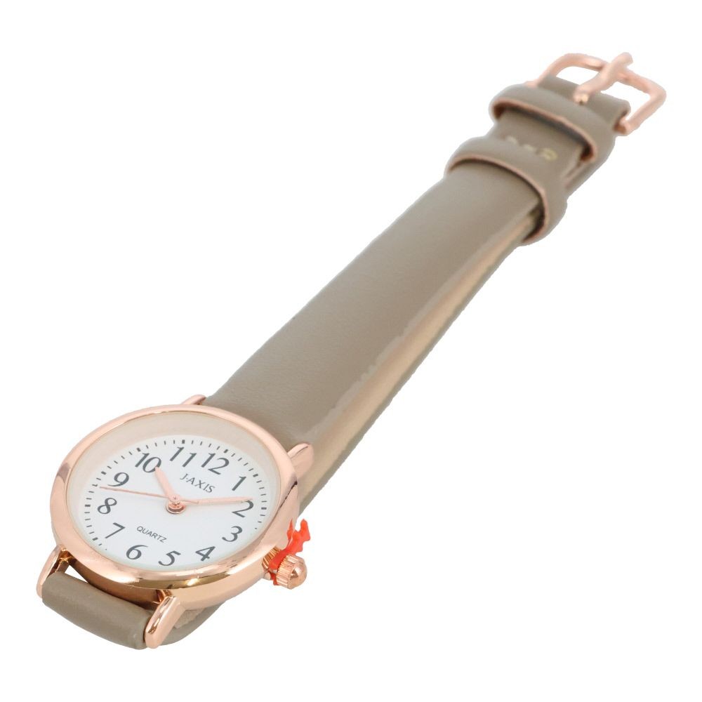 サン・フレイム　腕時計, モカ, レディース