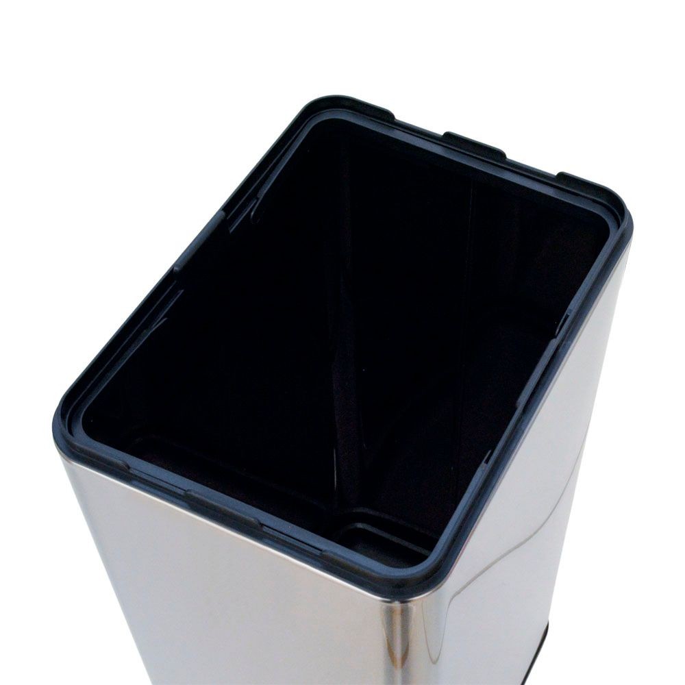 WIZ'A　ウィザ　両開きステンレスセンサーペール４０Ｌ, シルバー, 40L