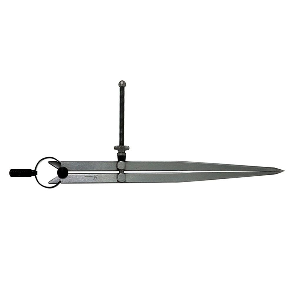 鋼製コンパス スプリング付 B20cm, 銅製, 20cm