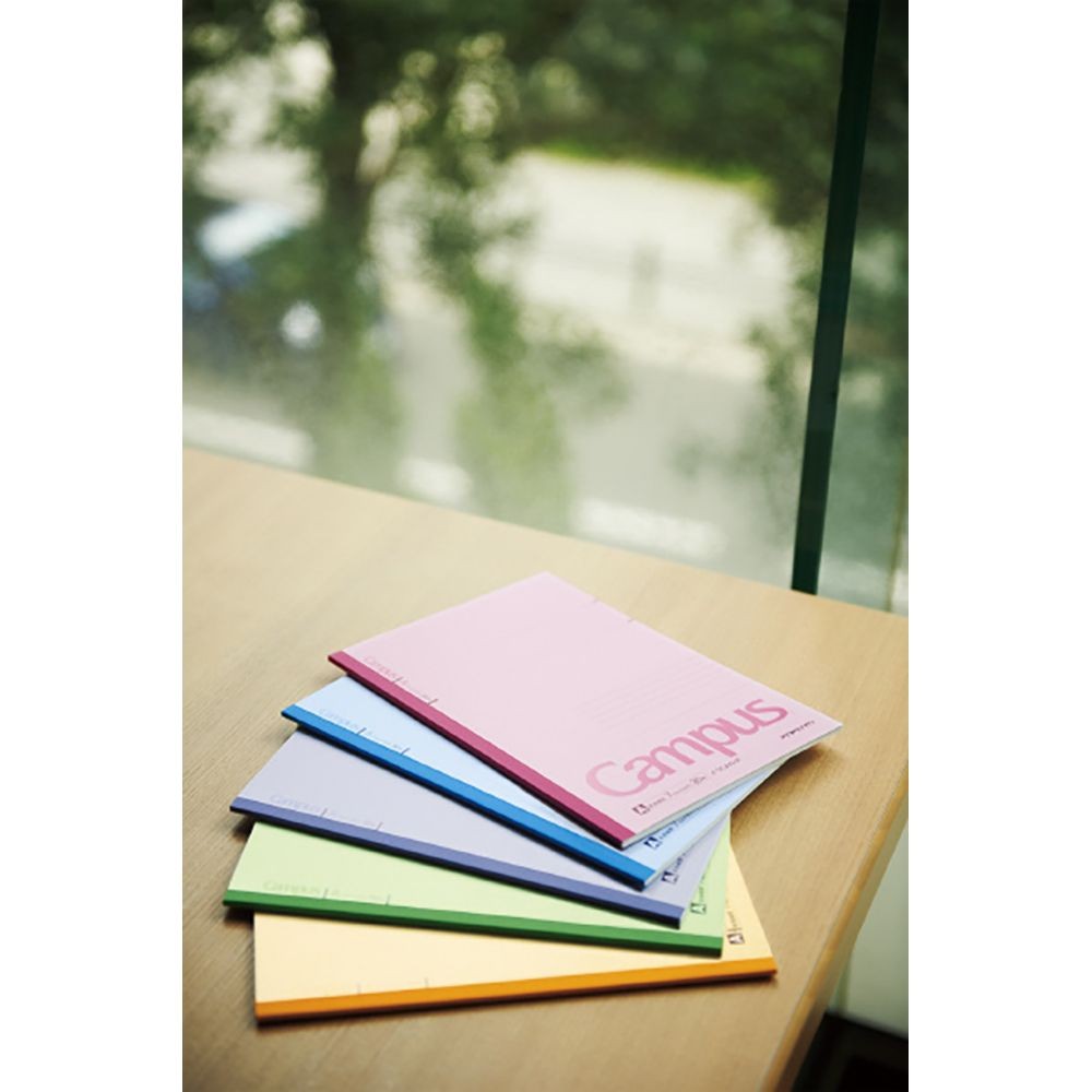 【10冊セット】コクヨ キャンパスノート 6号 30枚 セミB5 5冊組 A罫 ノ-3CANX5【メーカー直送・代引不可】, A罫, セミB5