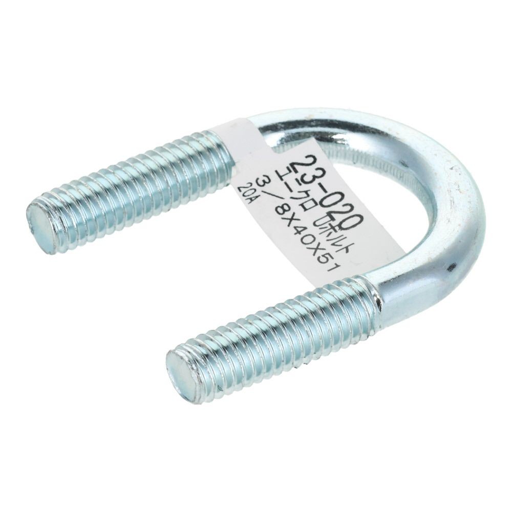 ＯＨＳＡＴＯ　ユニクロ　Ｕボルト　３／８&times;４０&times;５０, ボルト, 3／8&times;40&times;51　20A