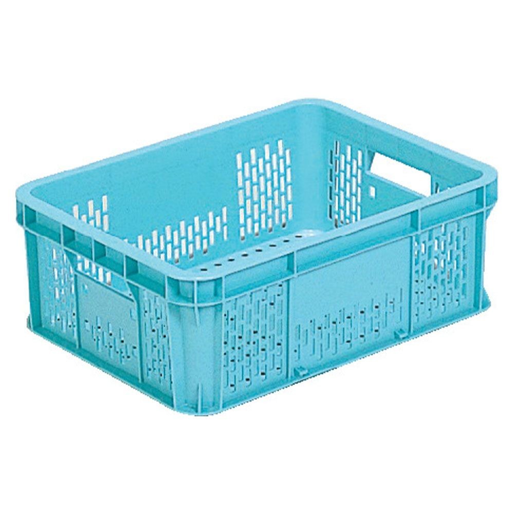 サンコー サンテナー B#37H ライトブルー 101807-00 &times;10個セット【メーカー直送・代引不可】【法人限定】, ライトブルー, 10P