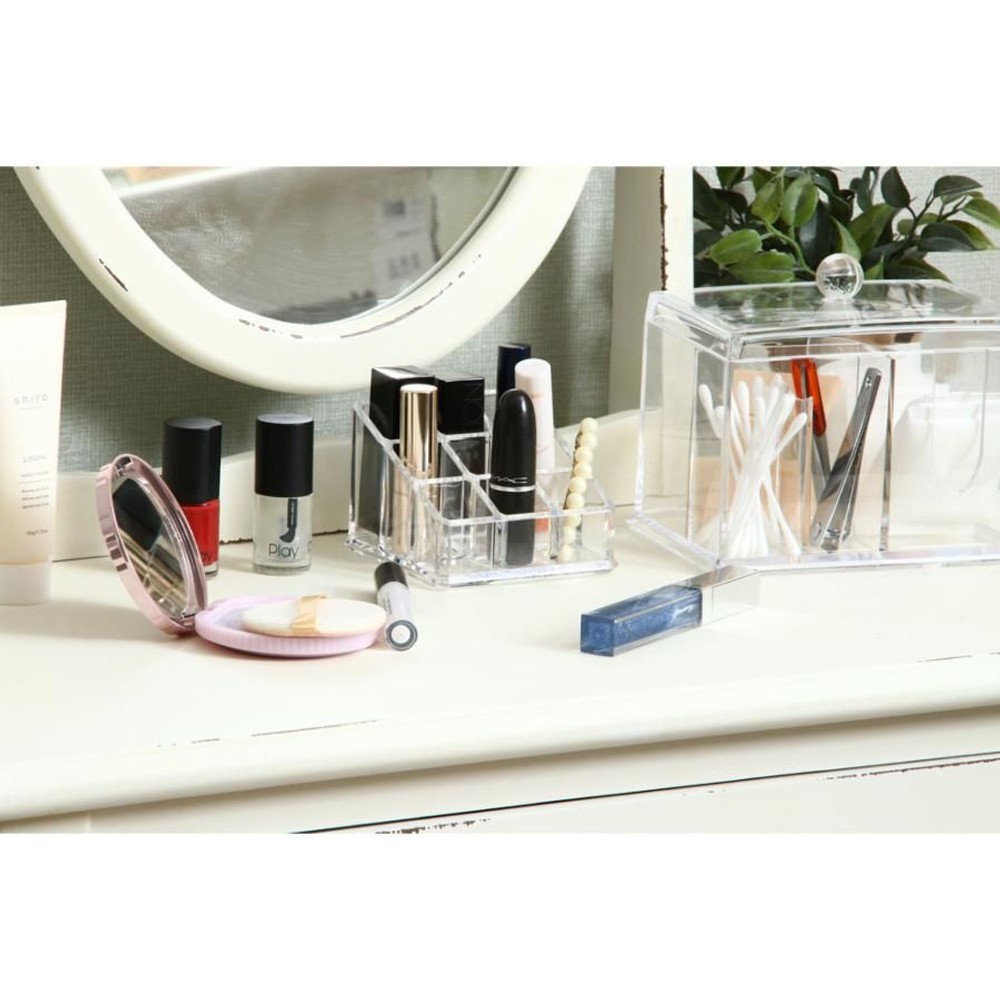 不二貿易  ＰＳコスメ収納　オーガナイザーＳ 【メーカー直送 代引不可】, クリア, 14377