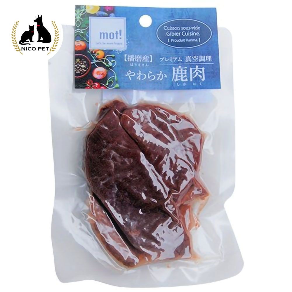 mot! やわらか鹿肉 鹿ステーキ 60g, 鹿ステーキ, 60g