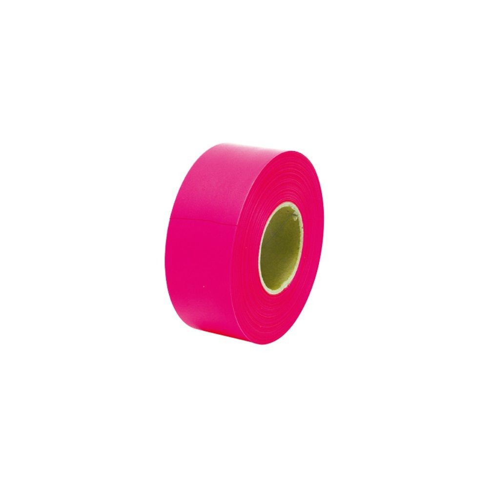 マーキングテープ 30mm&times;50m蛍光ピンク, ピンク, 30mm&times;50m