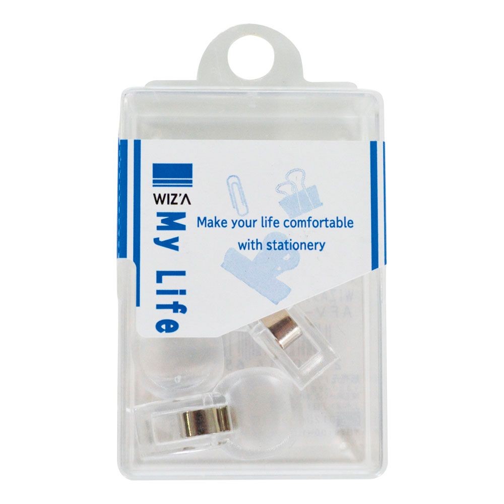 ウイザ WIZ&rsquo;Aフラスコクリップ 4個入 クリア, クリア, 4個入