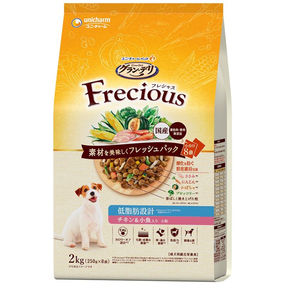 ユニチャーム　ＧＤ　フレシャス　成犬低脂肪Ｃ小魚2ｋｇ, その他カラー１, その他サイズ１