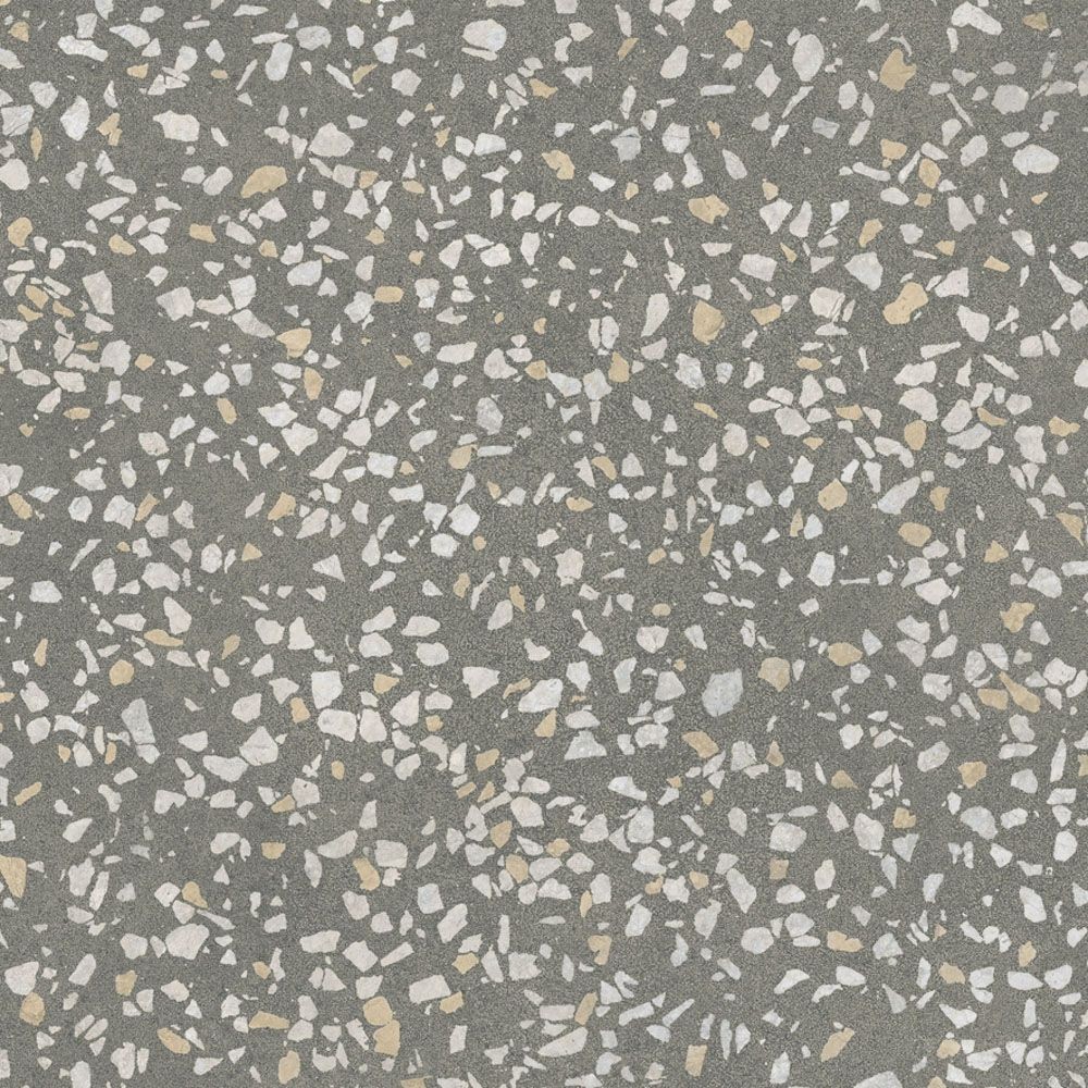 東リ ロイヤルストーン ＰＳＴ４１４６&times;14枚セット, グリジオテラゾー, 幅450mm&times;奥行450mm&times;高さ3mm