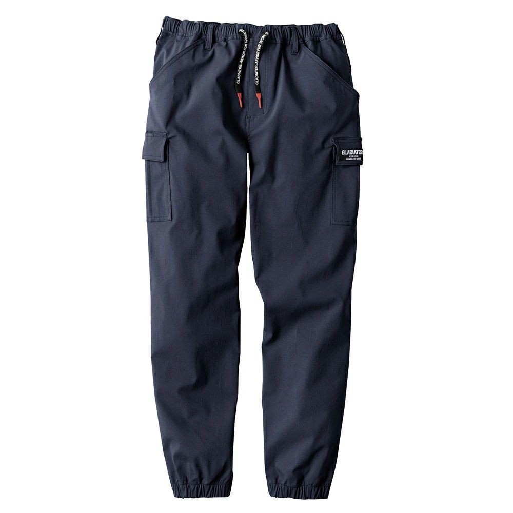 コーコス G-2015 ストレッチライトジョガーカーゴ ネイビー, ネイビー, Mサイズ