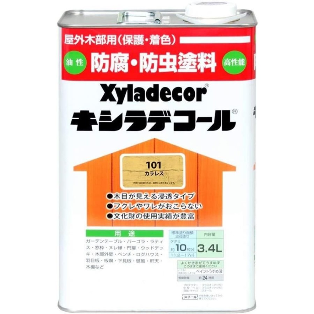 キシラデコール 3.4L #101　カラレス, カラレス, 3.4L