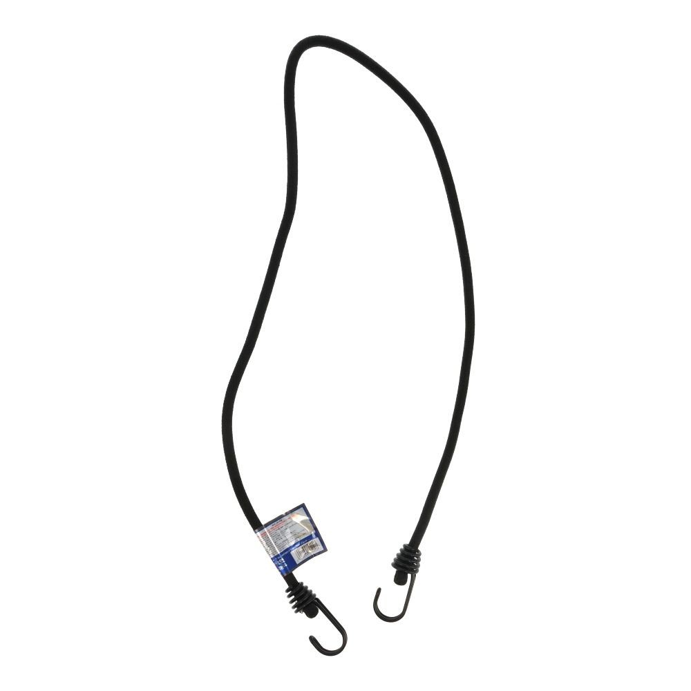 バンジーロープ　２線フック　丸&phi;１０ｍｍ　ブラック, 黒(30), &Phi;10mm&times;30cm