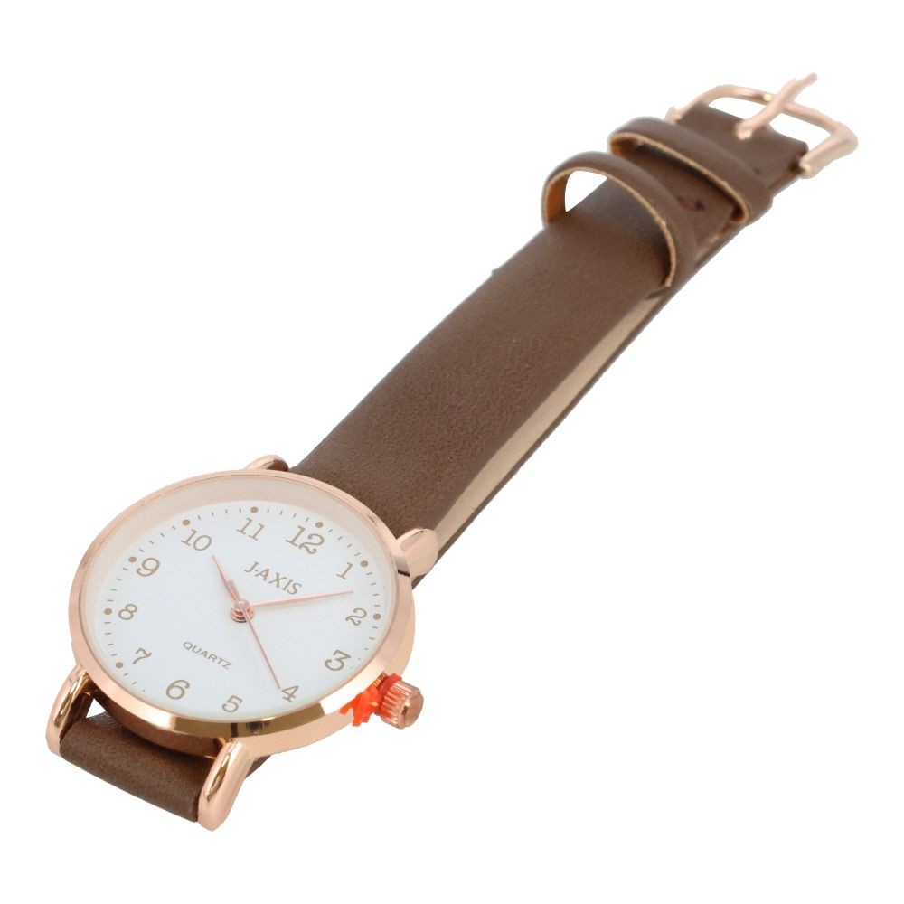 サン・フレイム　腕時計, ブラウン, レディース