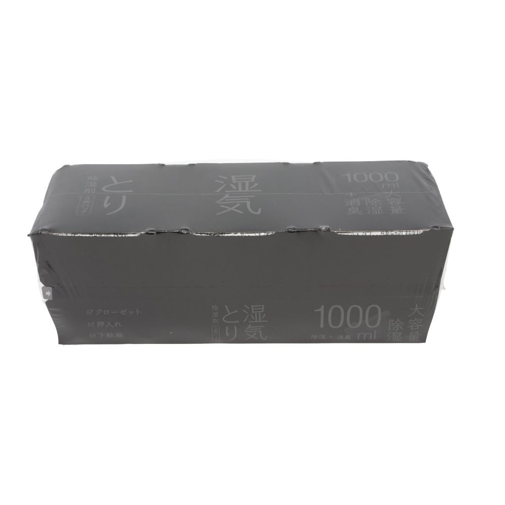 湿気とり除湿剤１０００ｍｌ炭入り３個パック, 炭入り, 1000ml&times;3個パック