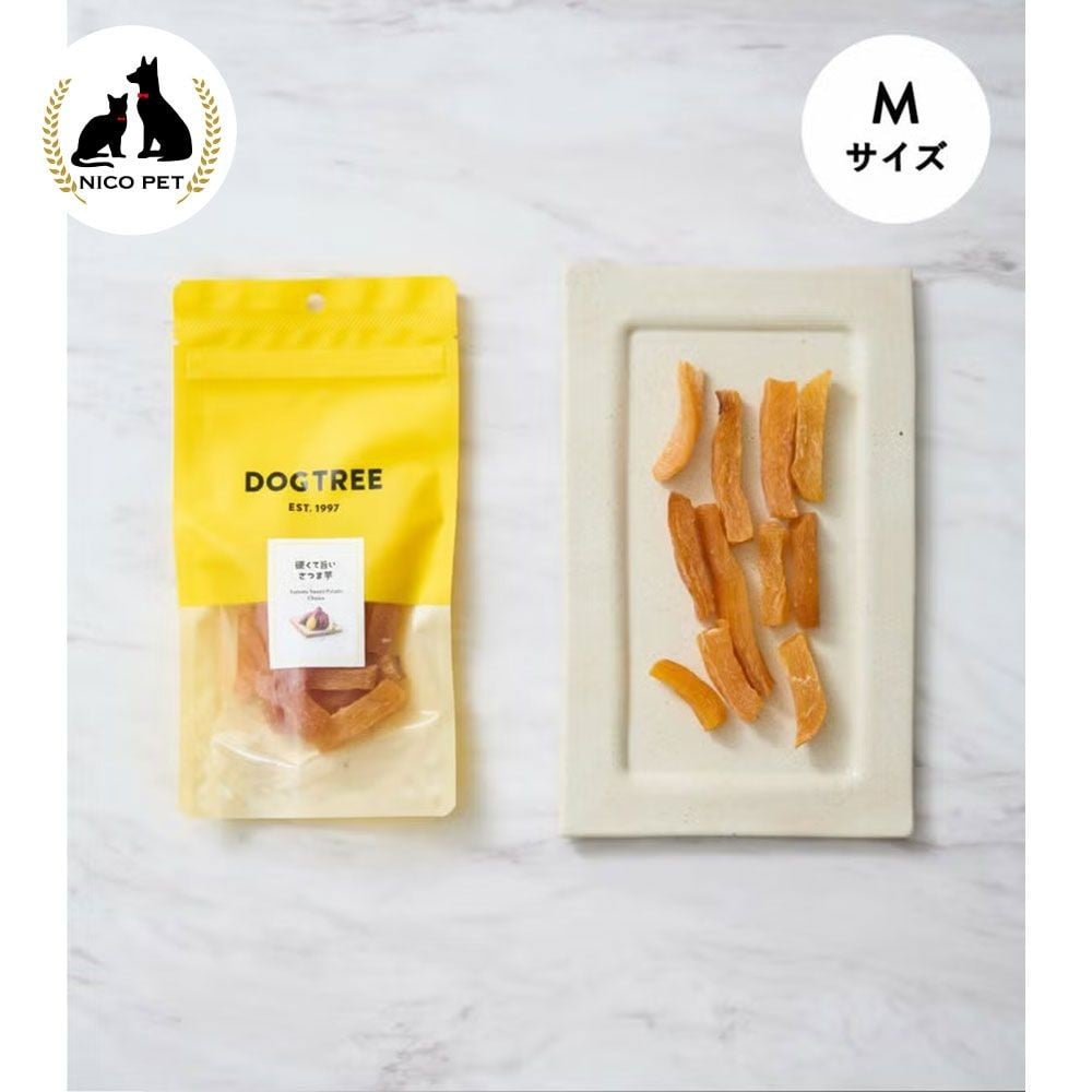 ドッグツリー 硬くて旨いさつま芋 Ｍ 約70g, さつまいも, 70g
