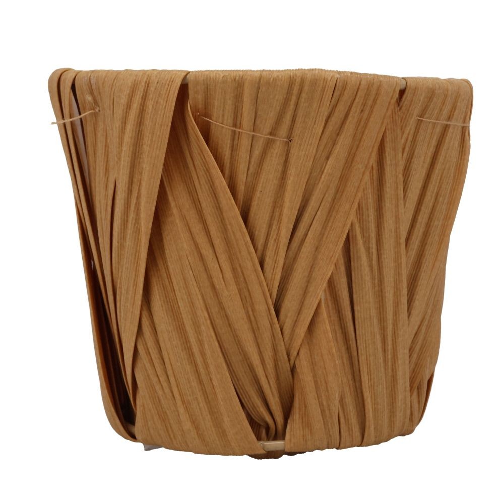 ビニールバスケット　Ｍ　クロス, グレー, M