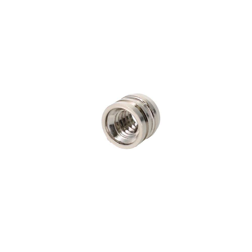 真鍮　タナダボ　メン１０　１／４山　８個, シルバー, 8個入り