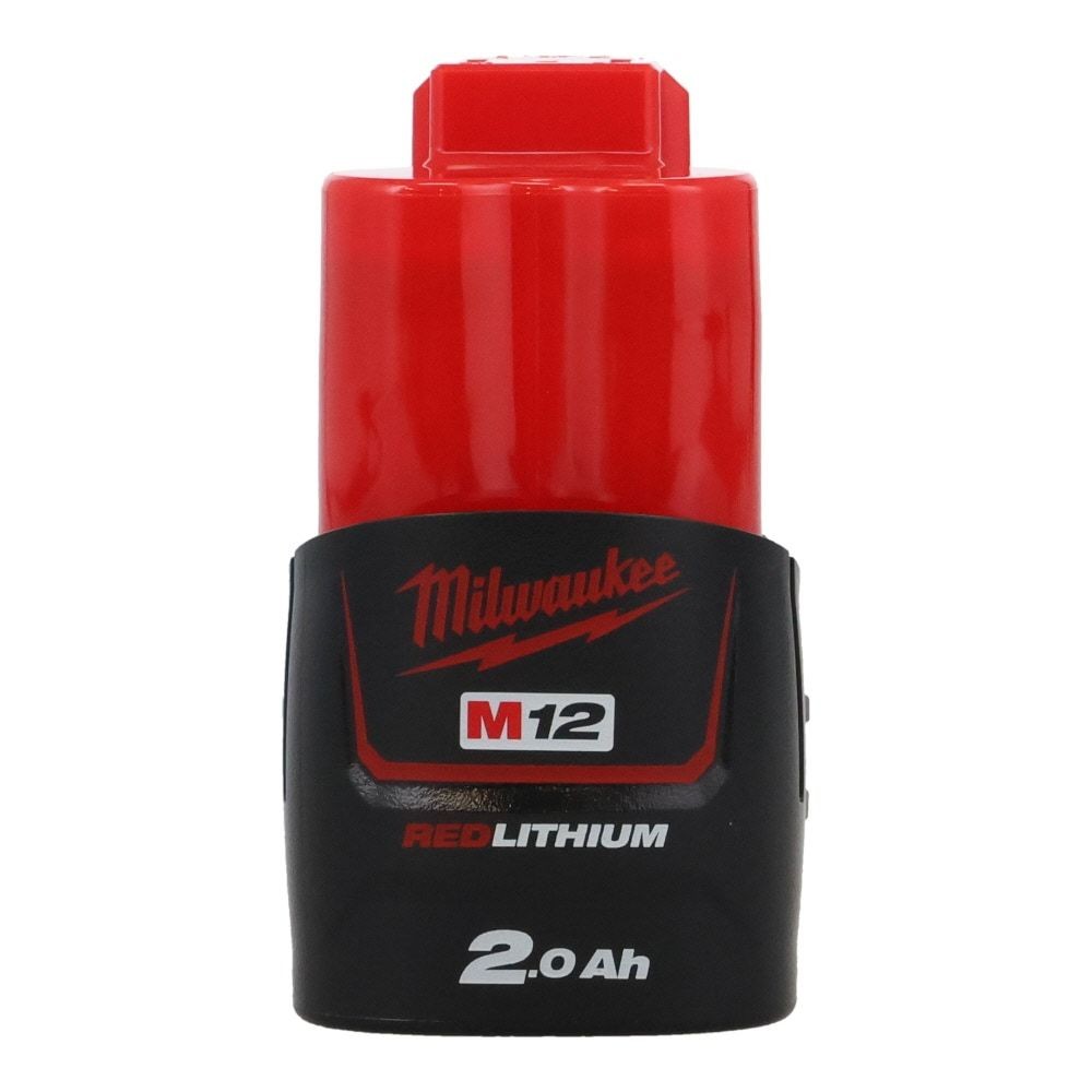 Milwaukee M12 2.0Ah バッテリー, 2.0Ah, 12V