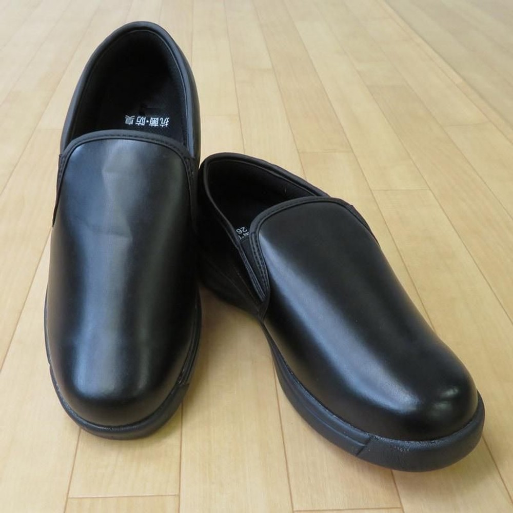 耐油底で滑りにくいシューズ　ブラック, ブラック（23.0）, 23.0cm