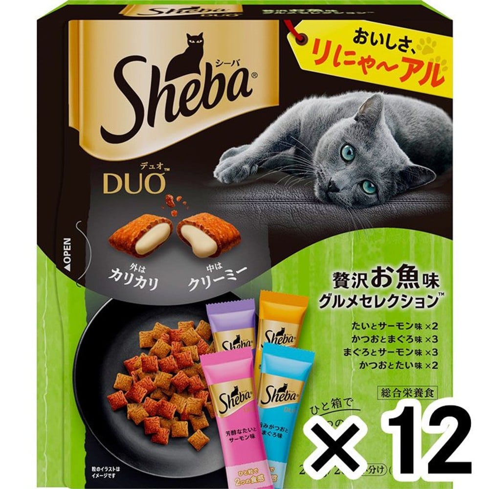シーバデュオ　贅沢お魚味200ｇ &times;12個セット, 200g, 12個セット