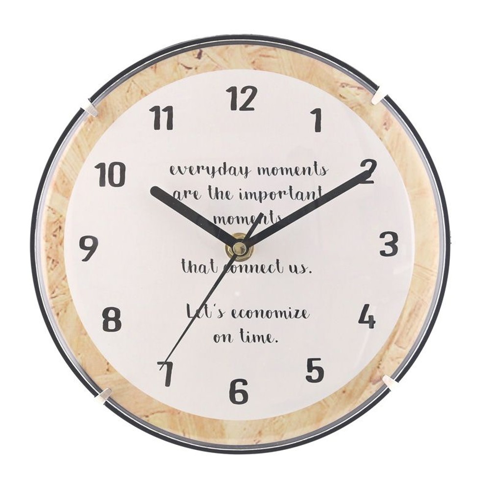 カバー付ウォールクロック　ＥＮＪＯＹＩＮＧ, その他カラー２, その他サイズ１