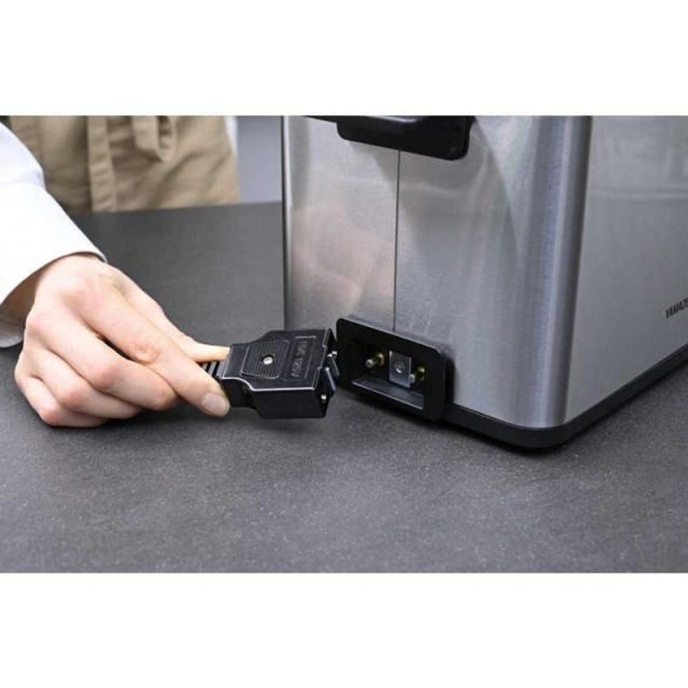 【数量限定】電気ローオイルフライヤー　ＹＡＧーＬ１００Ｓ, シルバー, 重量2.2kg