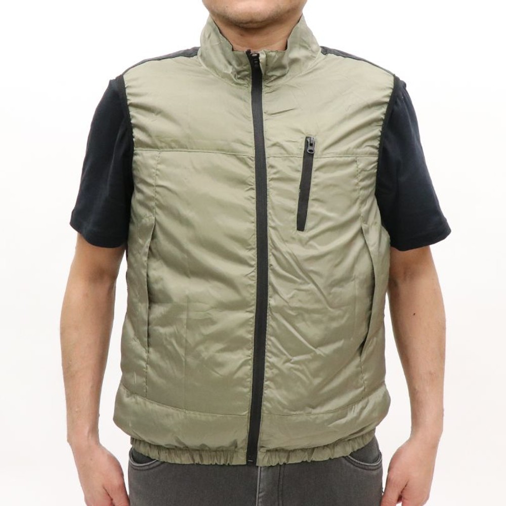 エアーコンディションベスト　カーキ, カーキ, M