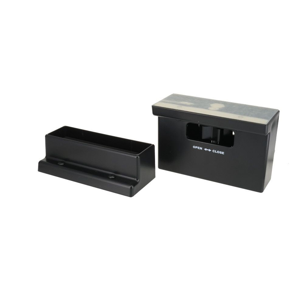 2x6ブラケット 上下1セット, ブラック, 1個