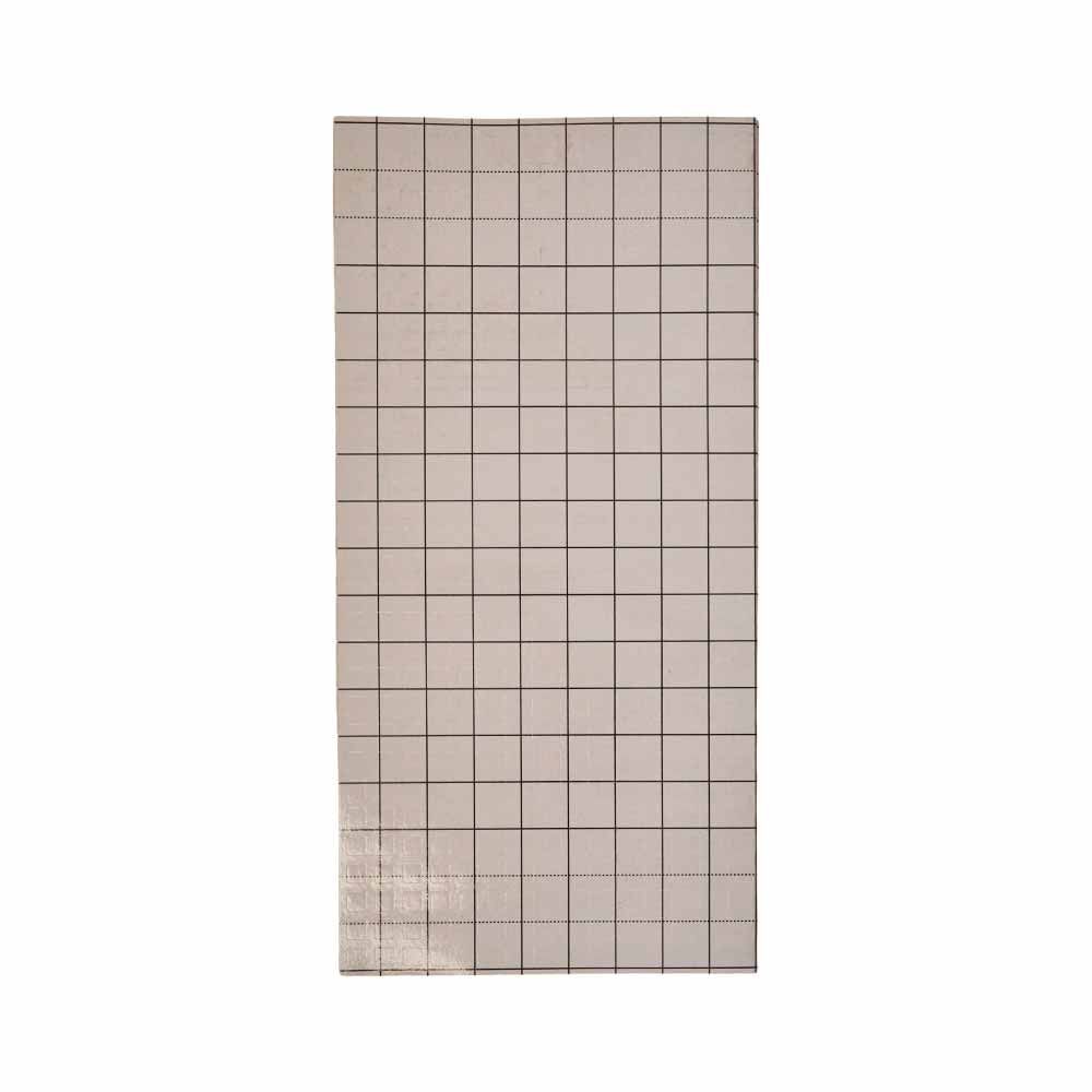 ４つ折り　エンボス　養生ボード, 白, 1枚入り