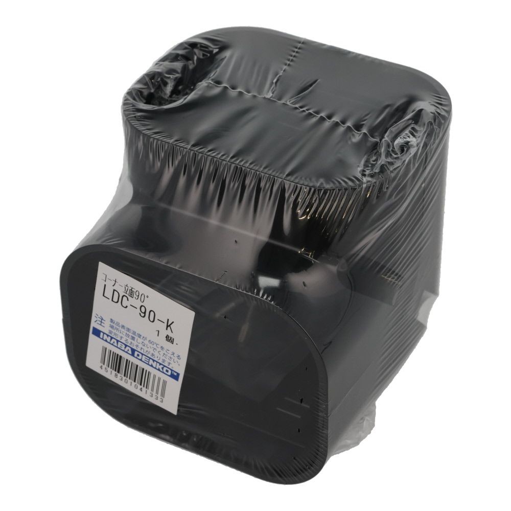 因幡電工 スリムダクトLD用 コーナー立面90&deg;, ホワイト, LDC-90-K