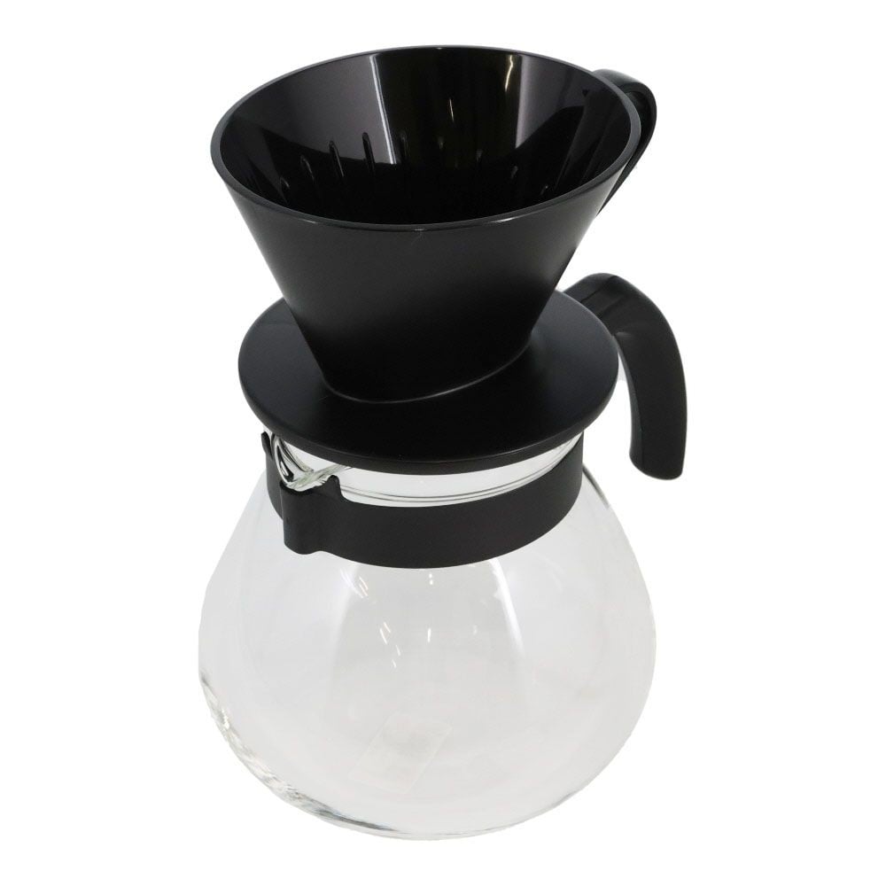 テコ ドリッパーセットTCDNー100ーB, ブラック, 1L