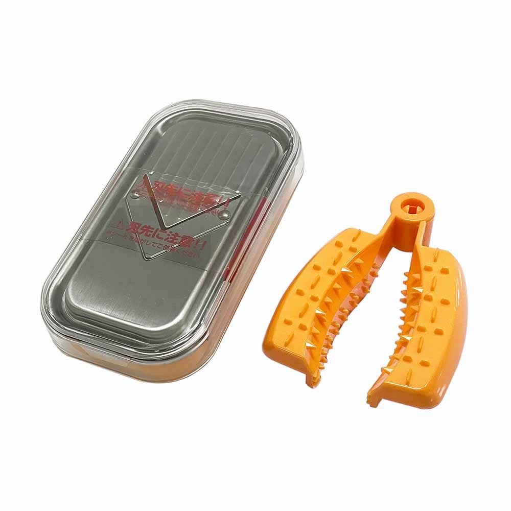 プリンス工業 スマートスライサー mini 安全ホルダー付 オレンジ PR1439, オレンジ, PR1439