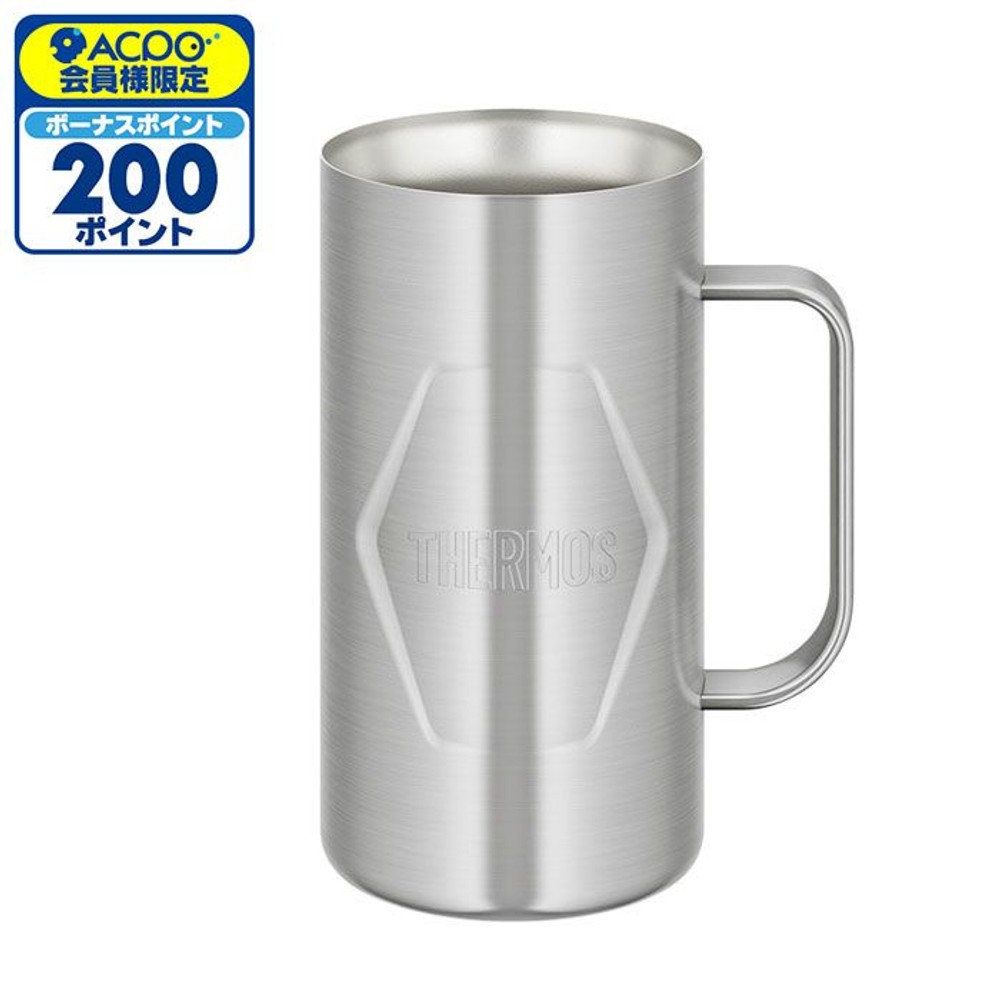 サーモス　真空断熱ジョッキ ＪＤＫー７２１ Ｓ２, ステンレス2, 720ml