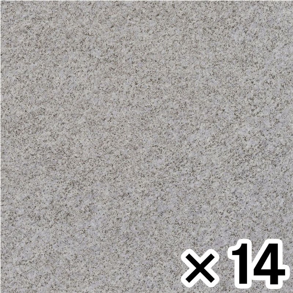 東リ ロイヤルストーン ＰＳＴ４１２１×14枚セット, グラニット, 幅450mm×奥行450mm×高さ3mm
