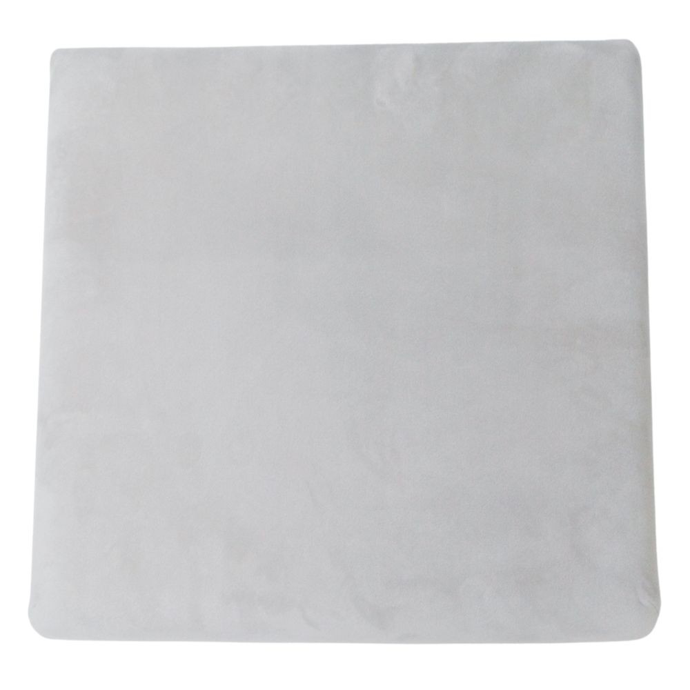 WIZ'A ウイザ　低反発フロアクッション, グレー, 約42&times;42&times;11cm