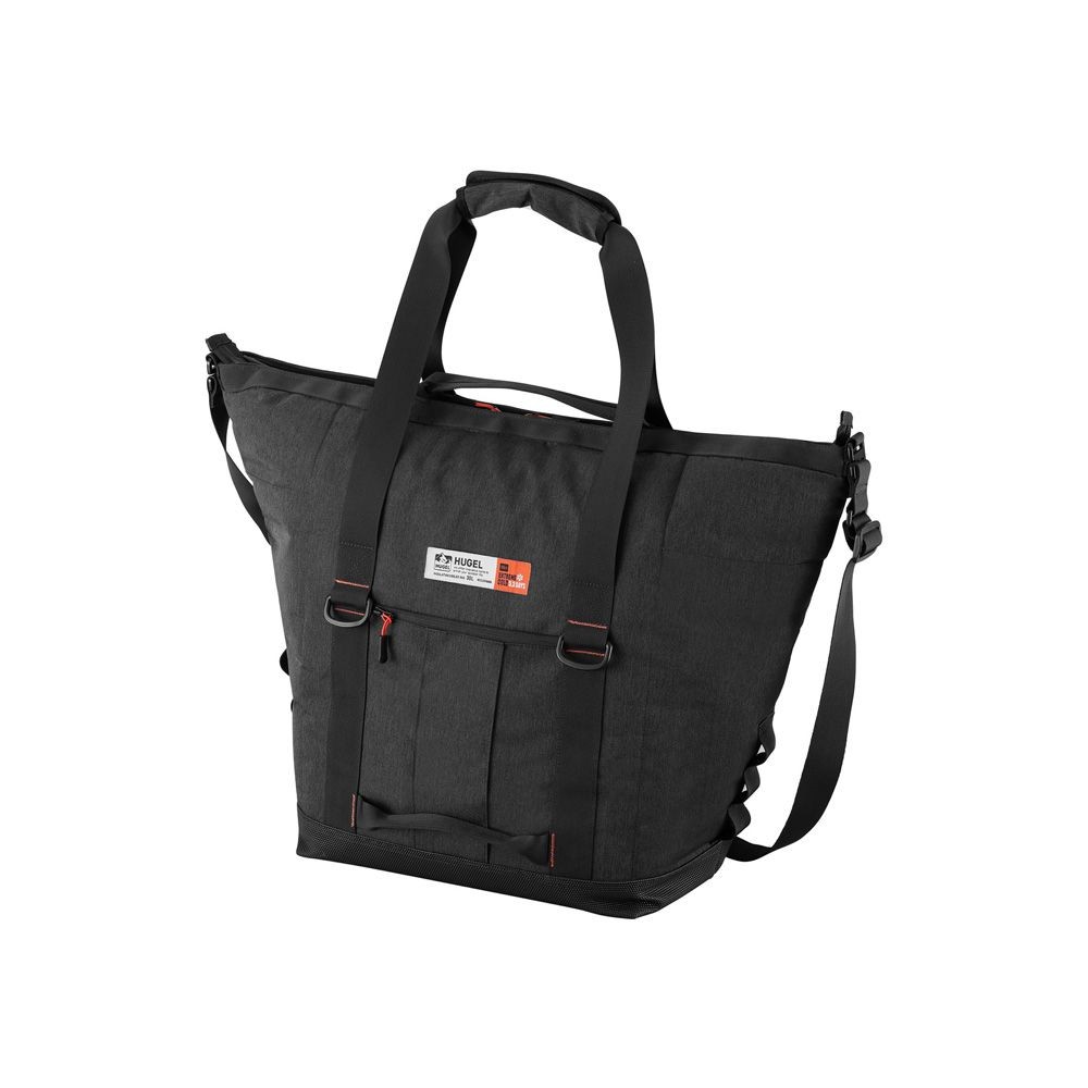 アイリスオーヤマ HUGEL エアロゲルトート型クーラーバッグ 25L, チャコールグレー, 25L