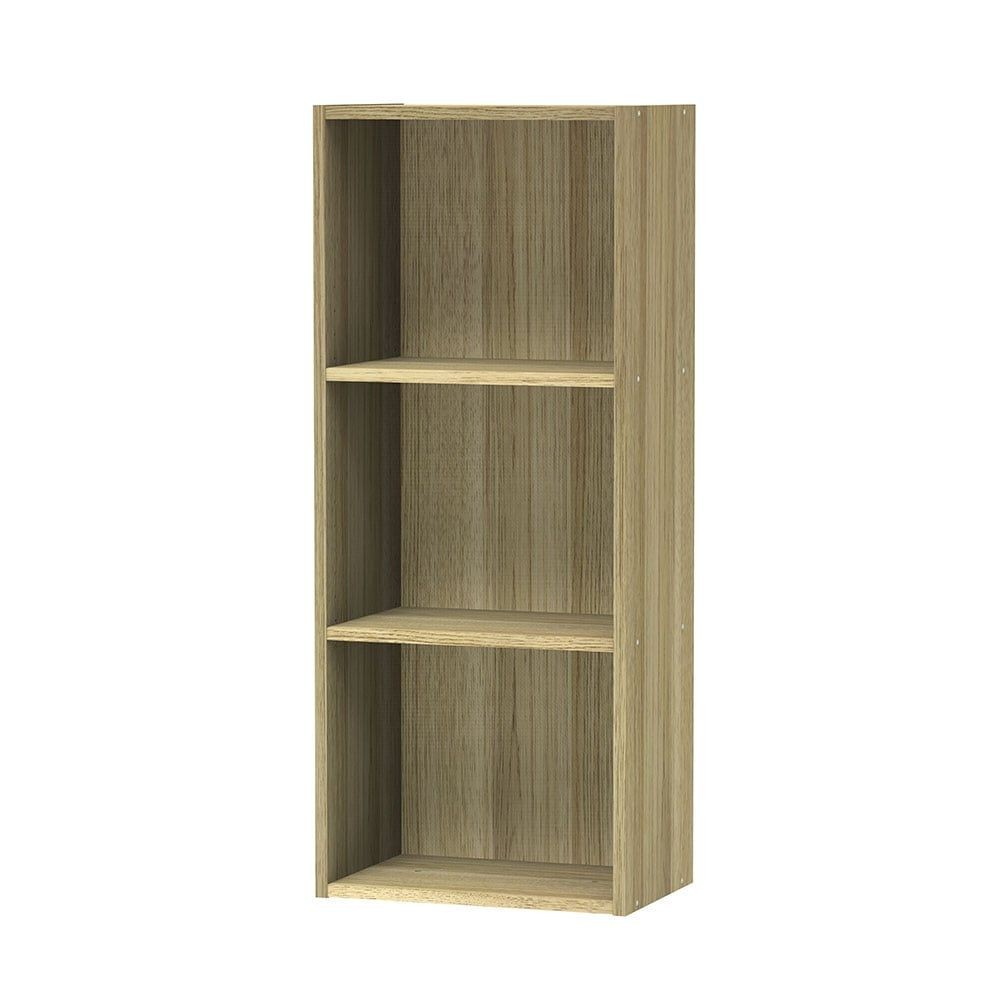 上下連結できるボックス　スタックＡ4, ブラウン, 3段