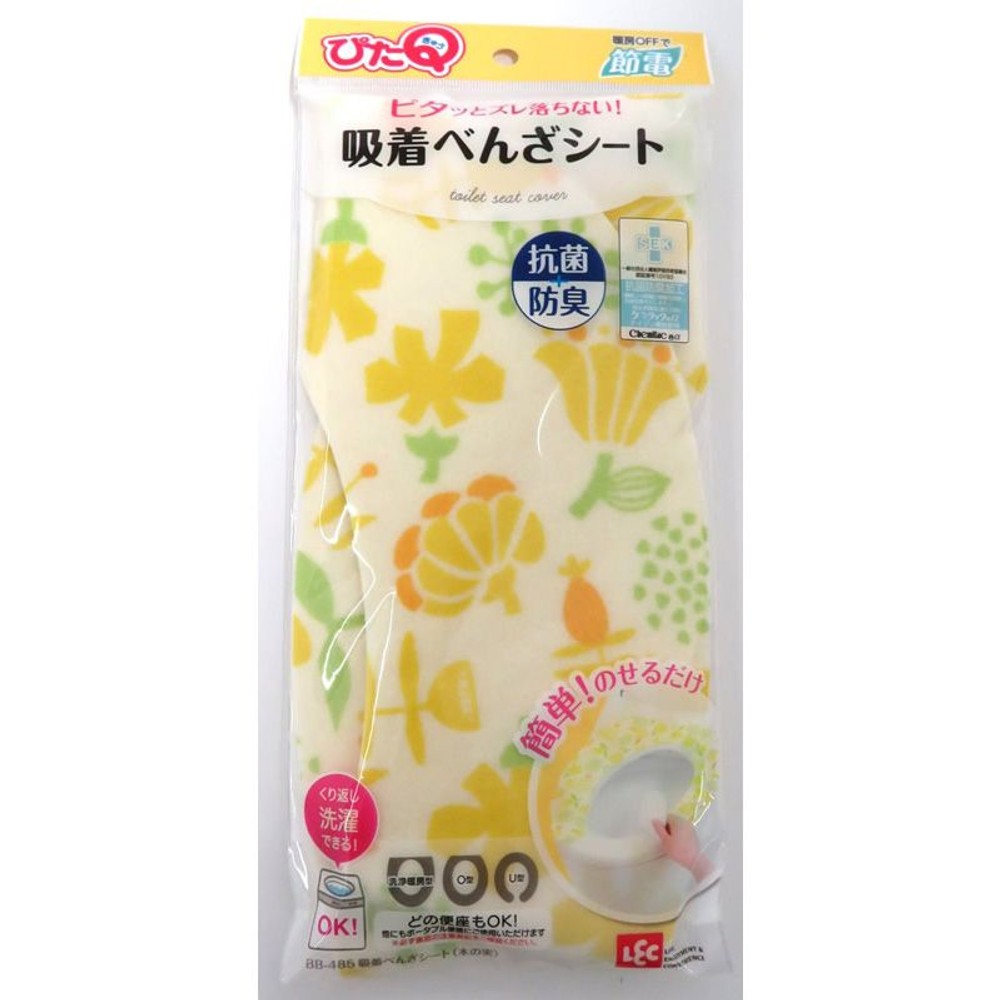レック　吸着べんざシート, ブーケ(ピンク), 1組入り