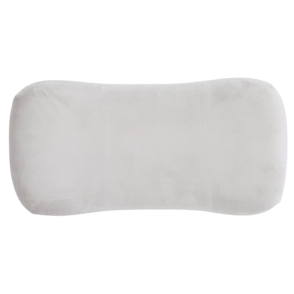 WIZ'A ウイザ　低反発腰サポートクッション, グレー, 約42&times;20&times;12cm