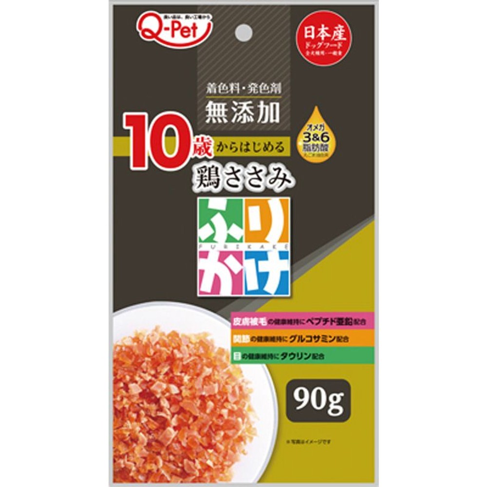 ＱＰＥＴふりかけ10歳鶏ささみ90ｇ, 10歳鶏ささみ, 90g