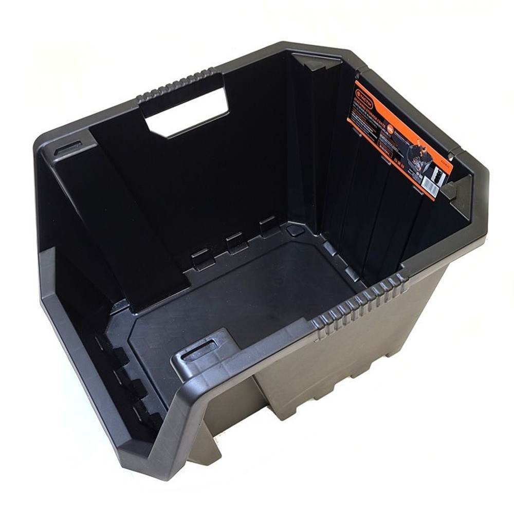 スタッキングマルチコンテナボックス　深型　　320625, ブラック, 深型