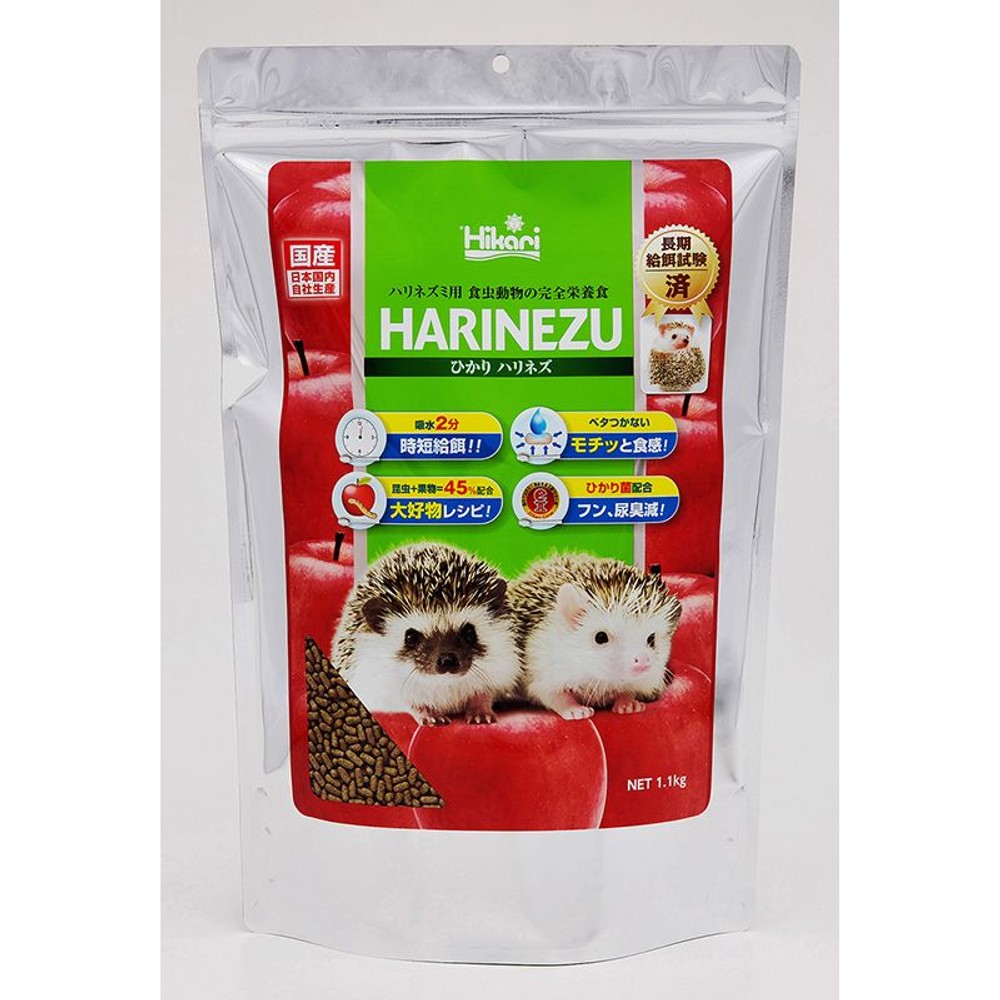 キョーリン　ひかりハリネズ　1.1kg, ハリネズミ用, 1.1kg