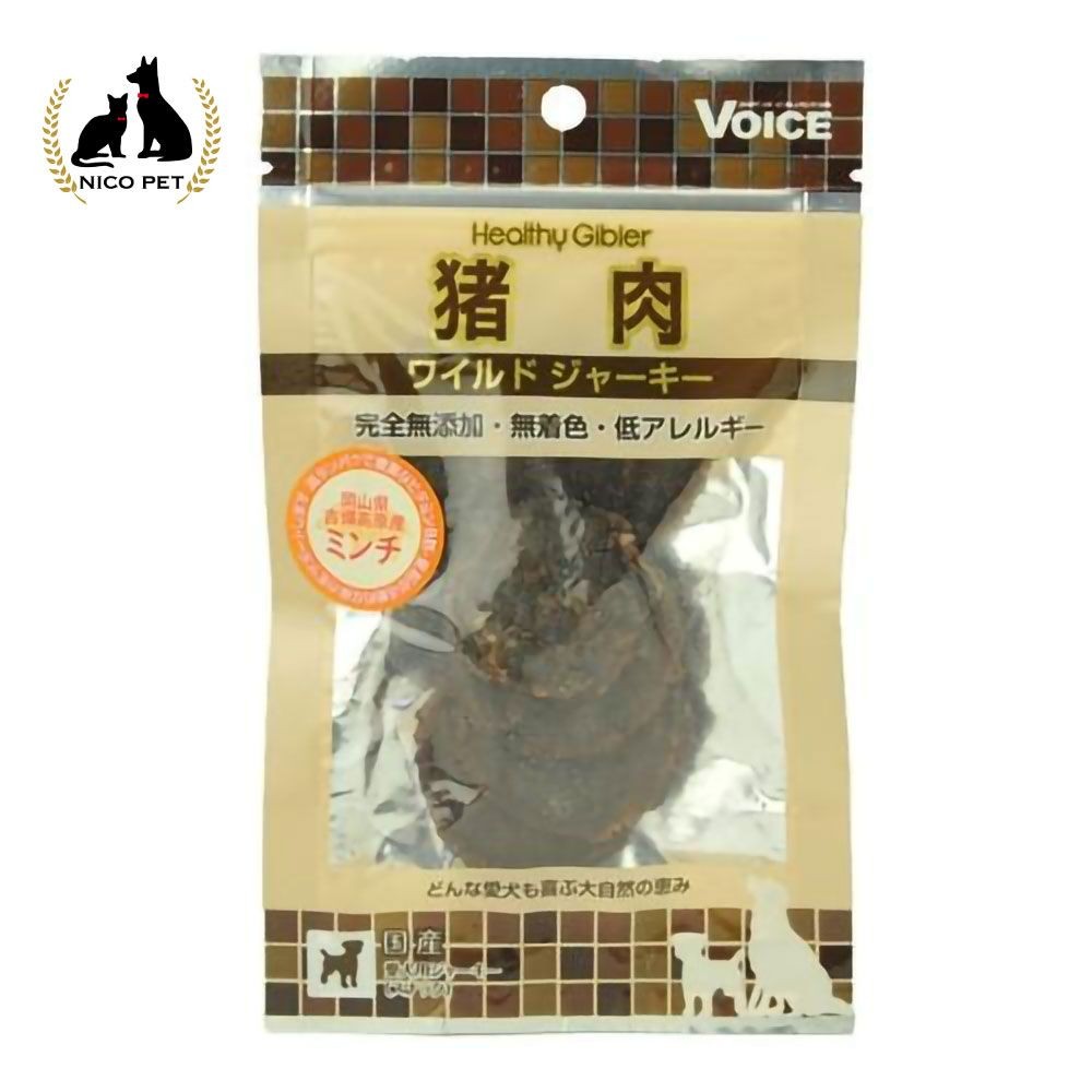 ヴォイス ヘルシージビエ 猪肉ワイルドジャーキー ミンチ 20g, ミンチ, 20g