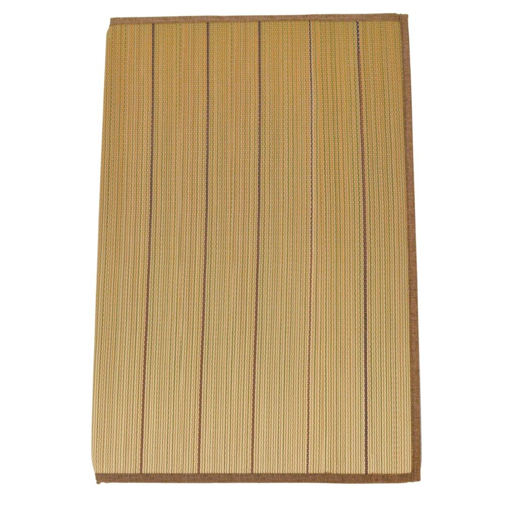 ３つ折りフロア畳　ブレス８２×１６４ｃｍ, ブラウン, 82×164cm