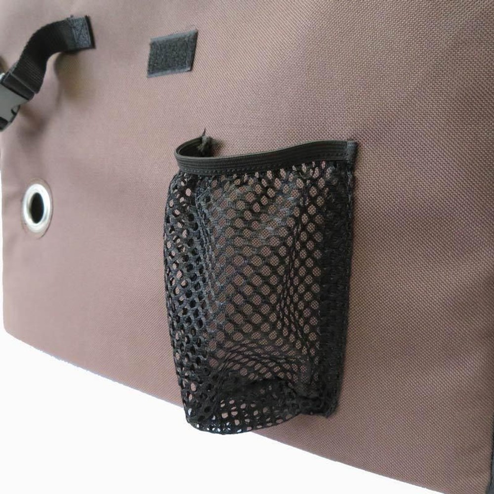 吸水口付ペット用ドライブソフトケース, ブラウン（S）, Sサイズ