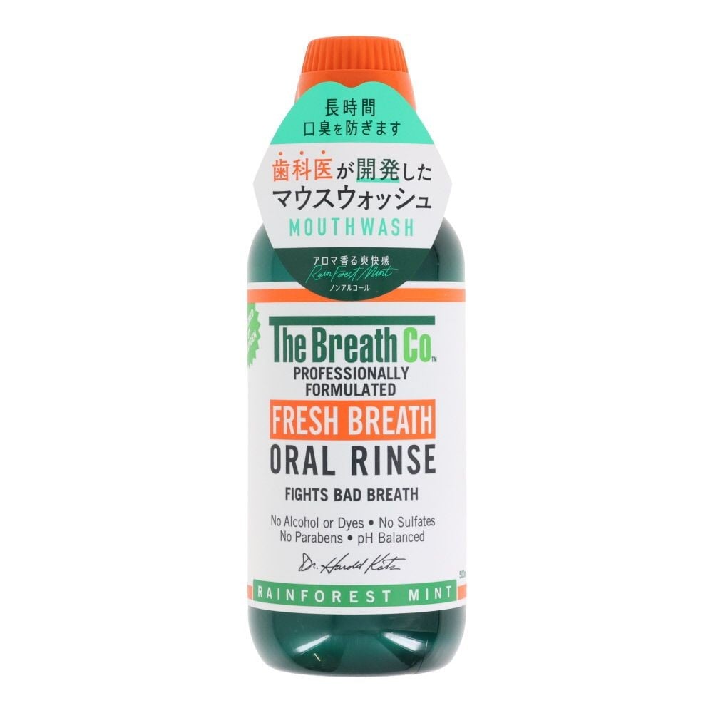 ザ・ブレスコ（The Breath Co.）　リンスレインフォレストミント　５００ｍｌ, リンスレインフォレストミント, 500ml