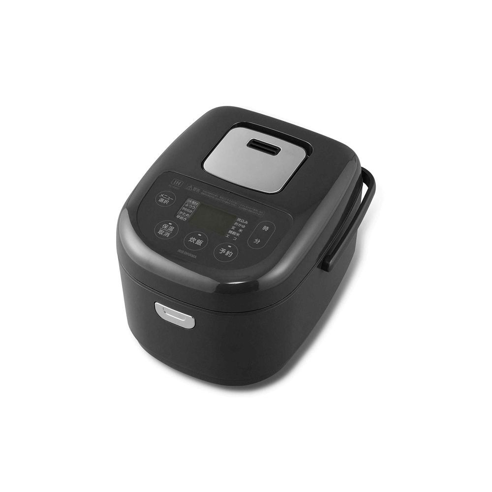 アイリスオーヤマ IHジャー炊飯器 5.5合 RC-IKB50-B, ブラック, 幅268mm&times;奥行332mm&times;高さ223mm